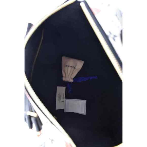 Louis Vuitton Game On Speedy Bandouliere 25 White Monogram Handle Shoulder Bag - Picture 11 of 12